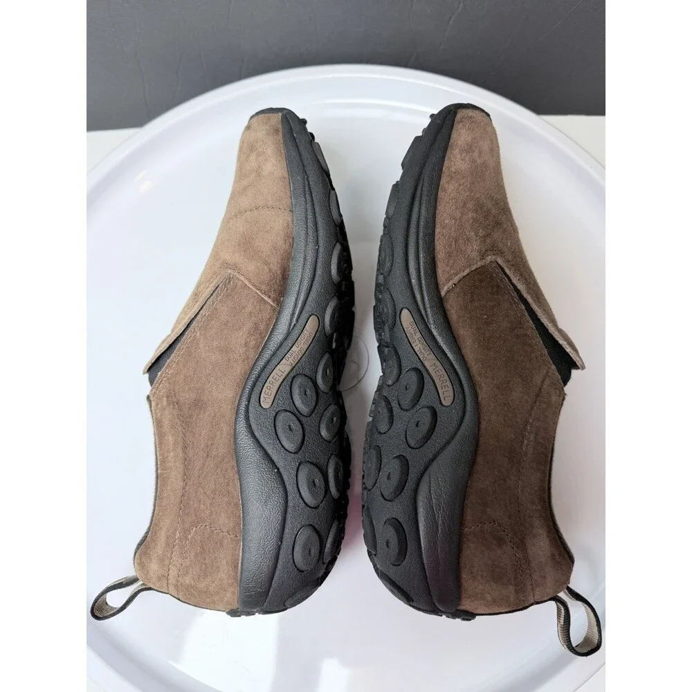 Merrell Jungle Moc J65685 Men's 8 Brown Suede Slip On Comfort Shoes